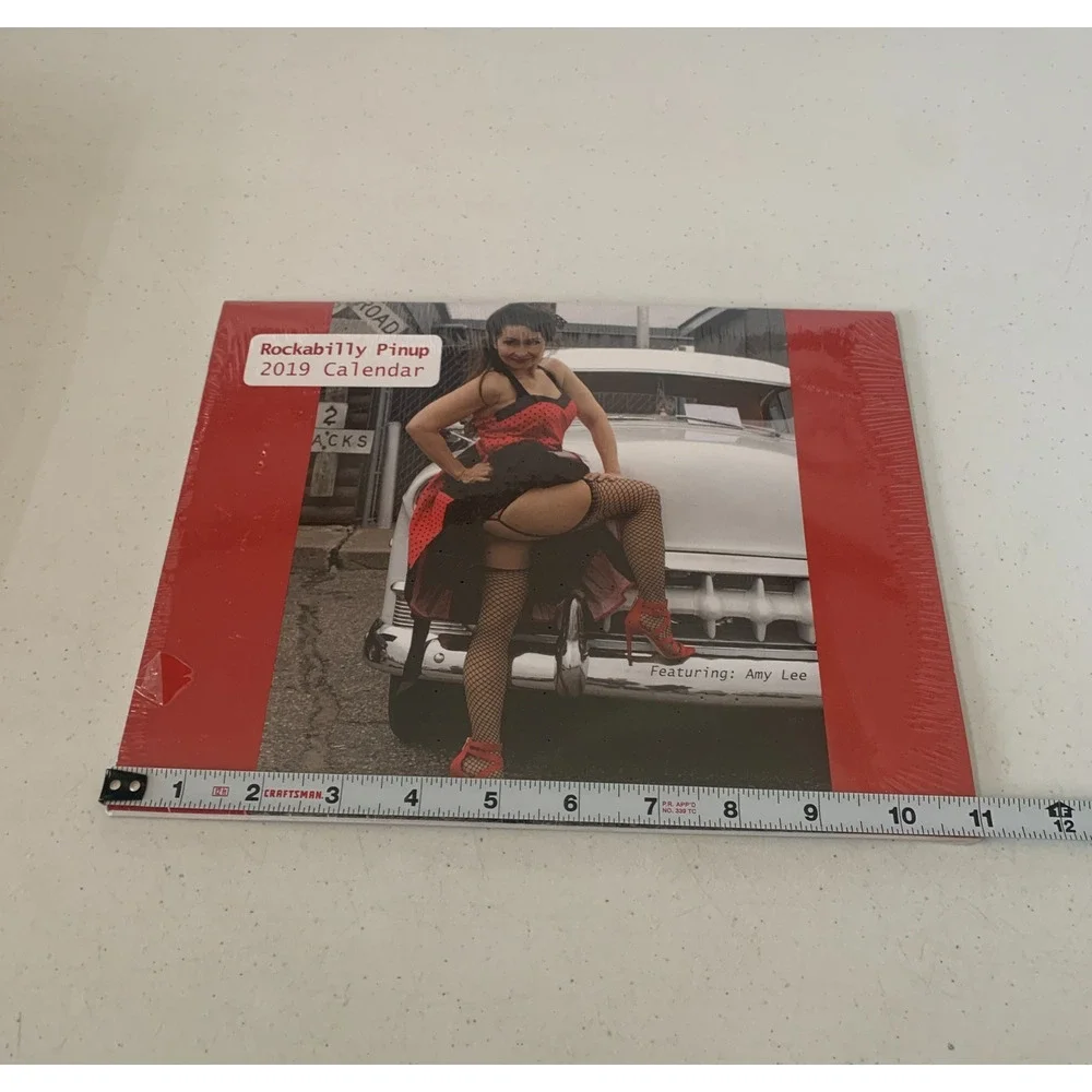 Rockabilly PinUp 2019 Calendar Brand New Sealed Featuring Amy Lee